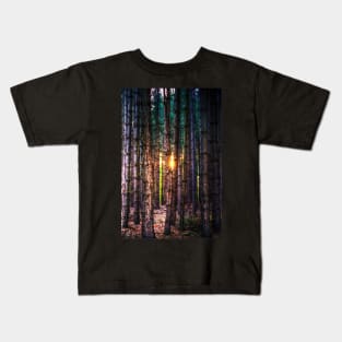 A Light in the Trees Kids T-Shirt